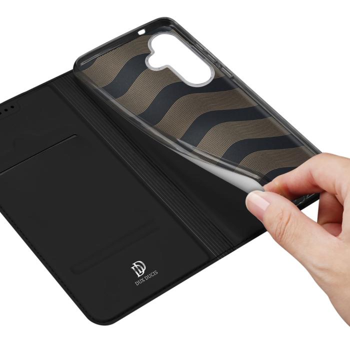 Bild 5, DUX DUCIS DUX DUCIS Samsung Galaxy S25 Fodral Skin Pro Svart - Teknikhallen.se
