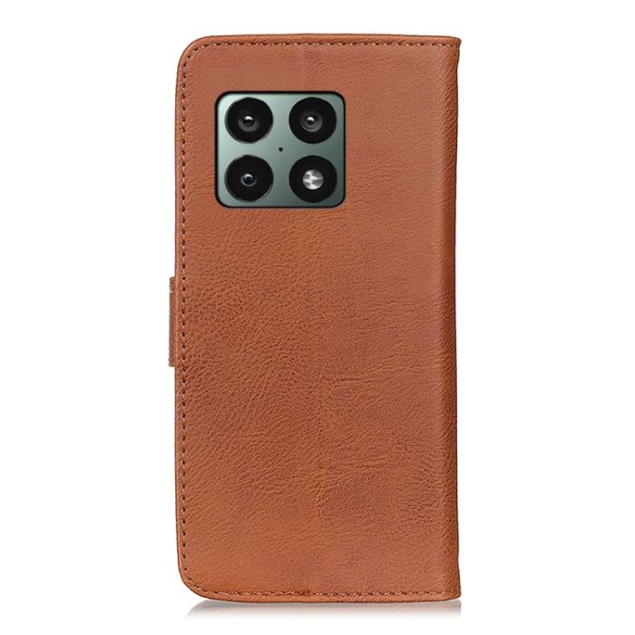 Bild 3, KHAZNEH KHAZNEH OnePlus 10 Pro 5G Fodral Läder Brun - Teknikhallen.se