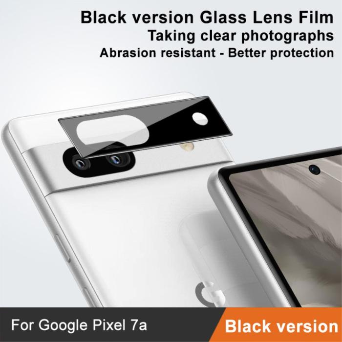 Bild 2, IMAK IMAK Google Pixel 7A Linsskydd Härdat Glas Svart - Teknikhallen.se