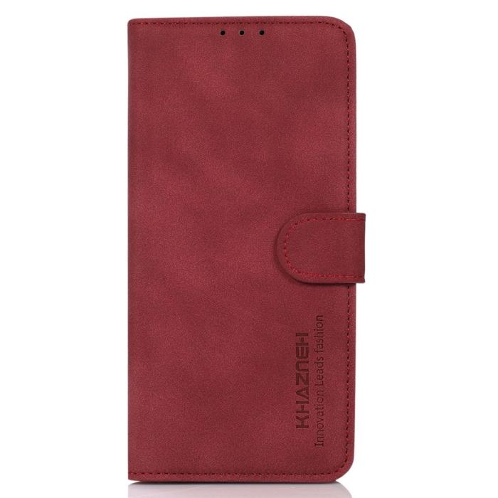Bild 6, KHAZNEH KHAZNEH Samsung Galaxy S23 Plus Fodral Läder Röd - Teknikhallen.se