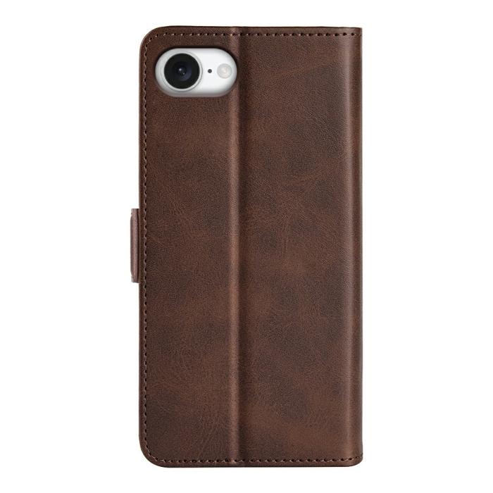 Bild 6,  iPhone 17e / 16e Fodral Läder Brun - Teknikhallen.se