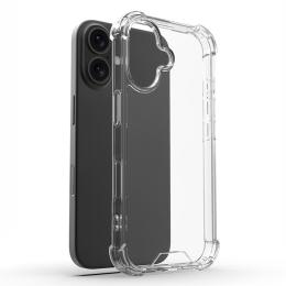  iPhone 16 Plus Skal Shockproof Transparent - Teknikhallen.se