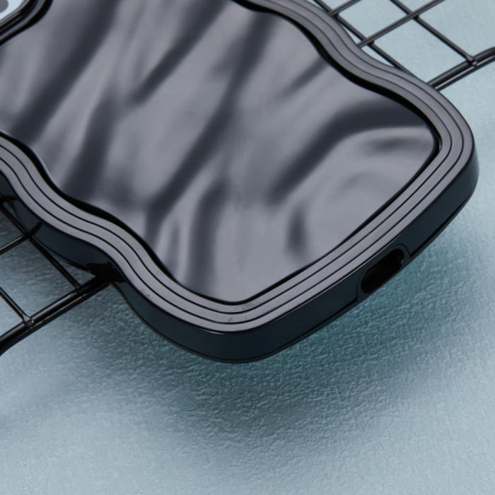 Bild 6,  iPhone 14 Pro Mobilskal Wavy Textur Svart - Teknikhallen.se