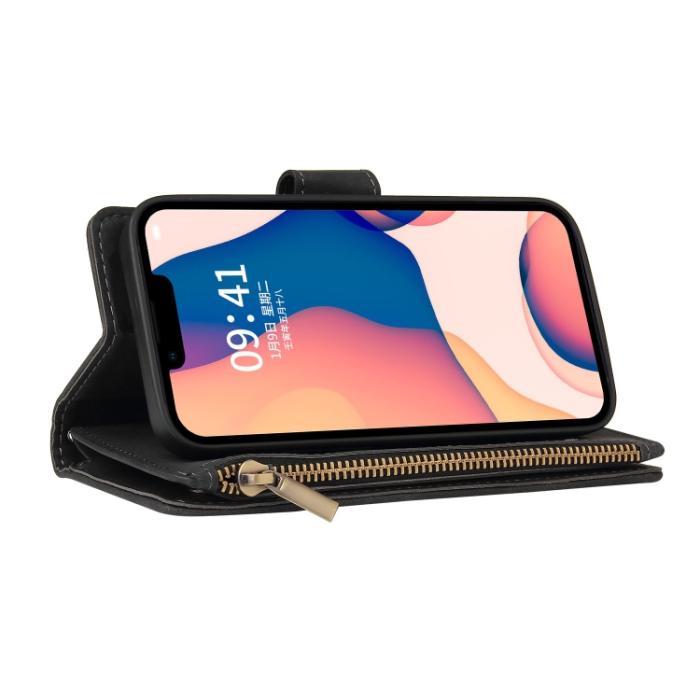 Bild 5,  iPhone 14 Fodral Multifunktionell Flerfack Svart - Teknikhallen.se