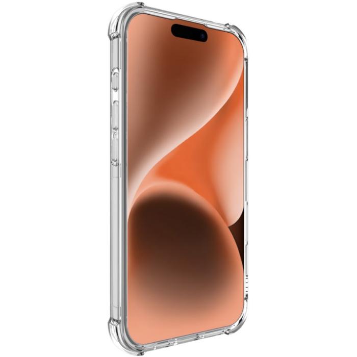 Bild 4, IMAK IMAK iPhone 16 Pro Skal Shockproof TPU Transparent - Teknikhallen.se