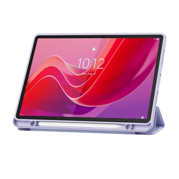 Bild 3, Tech-Protect Tech-Protect Lenovo Tab M11 Fodral SmartCase Pennhållare Violet - Teknikhallen.se