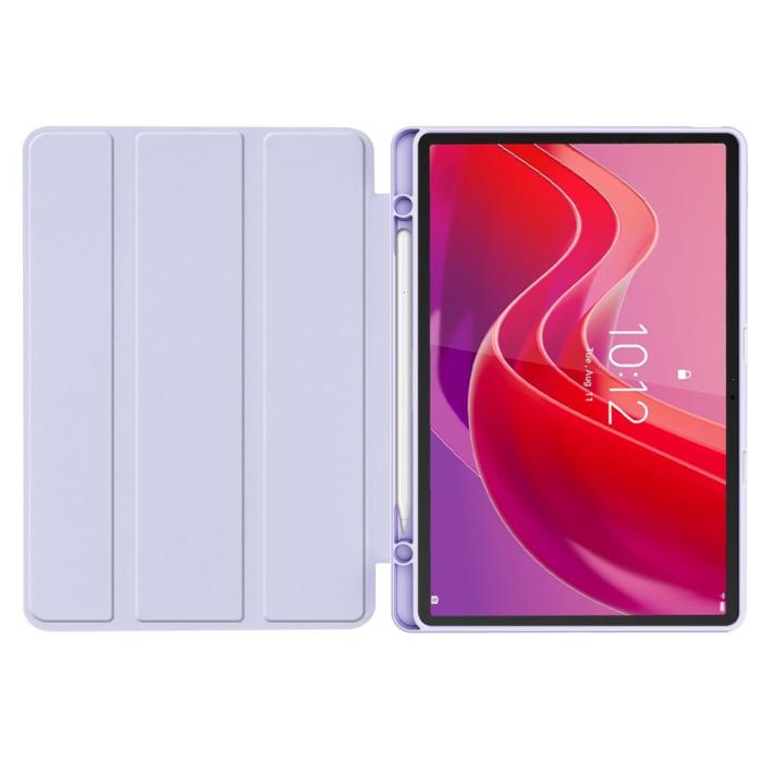 Bild 4, Tech-Protect Tech-Protect Lenovo Tab M11 Fodral SmartCase Pennhållare Violet - Teknikhallen.se