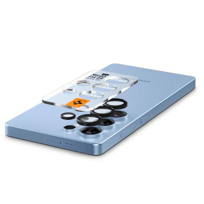 Bild 5, Spigen Spigen Galaxy S25 Ultra 2-PACK Linsskydd Optik GLAS.tR 