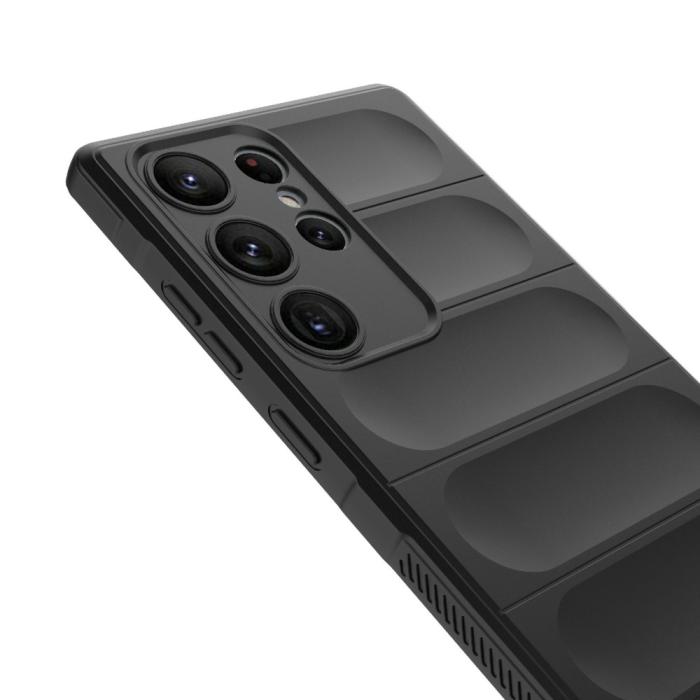 Bild 5,  Samsung Galaxy S23 Ultra Skal Magic Shield Mörk Grå - Teknikhallen.se