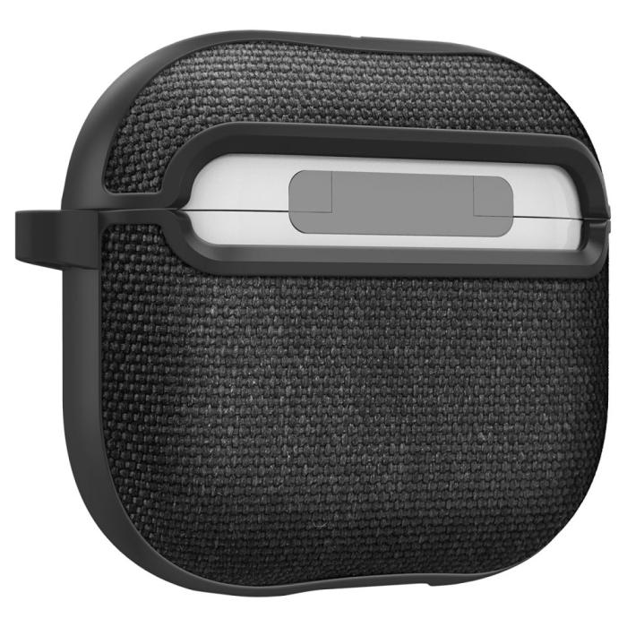 Bild 6, Spigen Spigen AirPods 4 Skal Urban Fit Svart - Teknikhallen.se