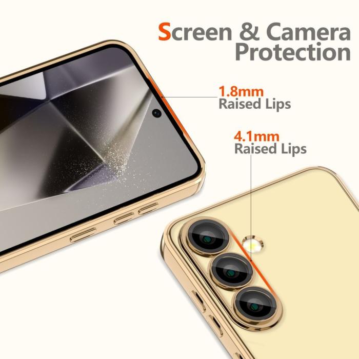 Bild 2, Tech-Protect Tech-Protect Galaxy A56 5G Skal MagSafe MagFlex Shiny Gold - Teknikhallen.se