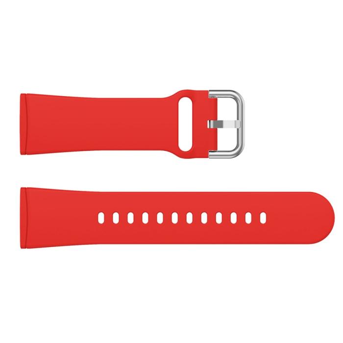 Bild 4,  Fitbit Versa 4/Sense 2 Klockarmband Silikon Röd - Teknikhallen.se