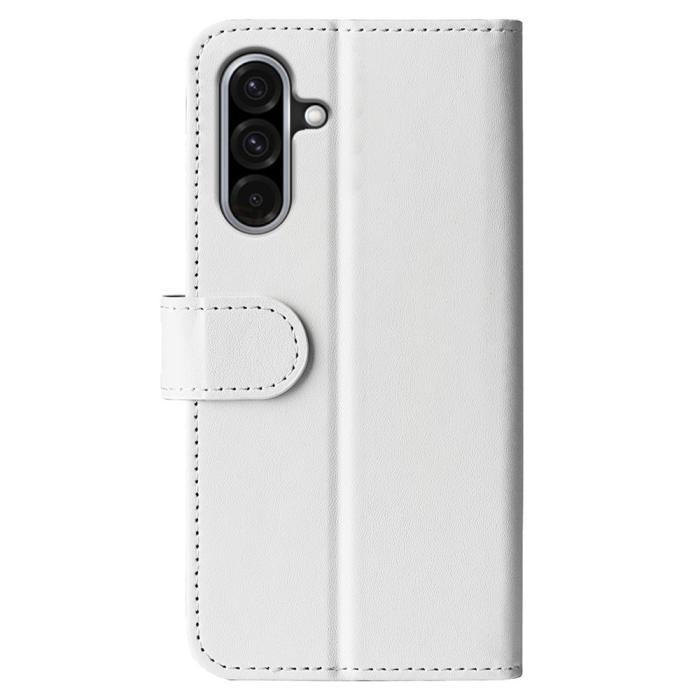 Bild 6,  Samsung Galaxy A36 5G/A56 5G Fodral Crazy Horse Läder Vit - Teknikhallen.se