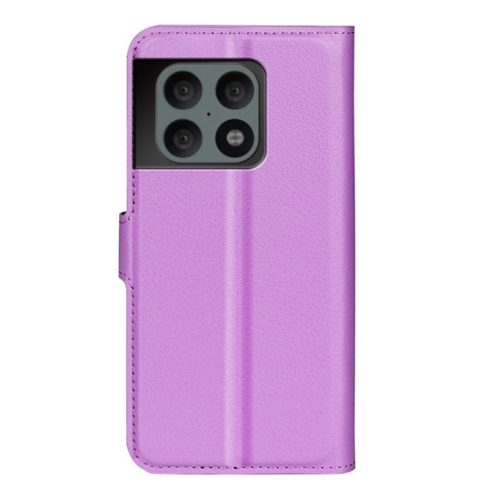 Bild 3,  OnePlus 10 Pro 5G Fodral Litchi Textur Lila - Teknikhallen.se