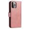  iPhone 13 Pro Max Plånboksfodral Läder Roséguld - Teknikhallen.se