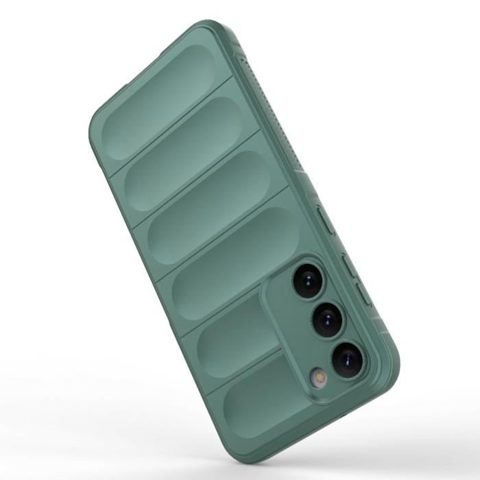 Bild 3,  Samsung Galaxy S23 Skal Magic Shield Grön - Teknikhallen.se