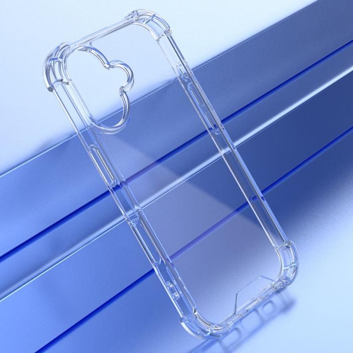 Bild 3,  iPhone 16 Plus Skal Shockproof Transparent - Teknikhallen.se