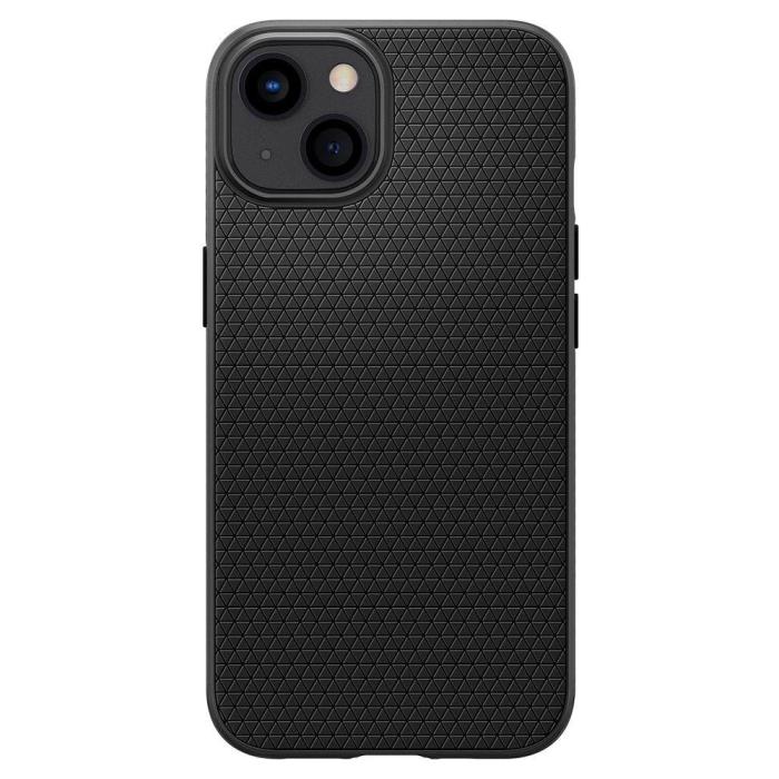 Bild 2, Spigen Spigen iPhone 13 Skal Liquid Air Svart - Teknikhallen.se