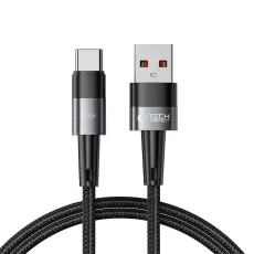 Tech-Protect Tech-Protect 1 m 66/6A USB-C Kabel UltraBoost Gr&aring; - Teknikhallen.se
