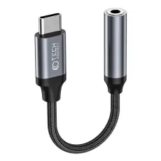 Tech-Protect Tech-Protect USB-C - 3.5 mm AUX Hona Adapter UltraBoost Svart - Teknikhallen.se