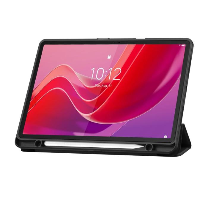 Bild 3, Tech-Protect Tech-Protect Lenovo Tab M11 Fodral SmartCase Pennhållare Svart - Teknikhallen.se