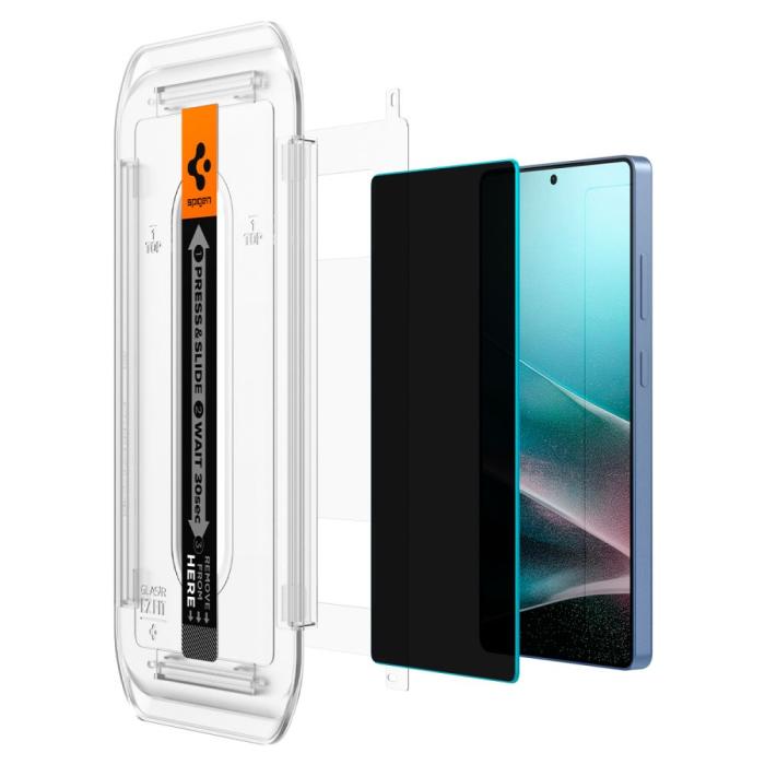 Bild 6, Spigen Spigen Galaxy S25 Ultra 2-PACK Skärmskydd GLAS.tR 