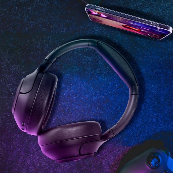 Bild 6, Spigen Spigen Over-Ear Trådlösa Hörlurar AncPro Svart - Teknikhallen.se