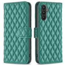  Samsung Galaxy A25 5G Fodral Diamond L&auml;der Gr&ouml;n - Teknikhallen.se
