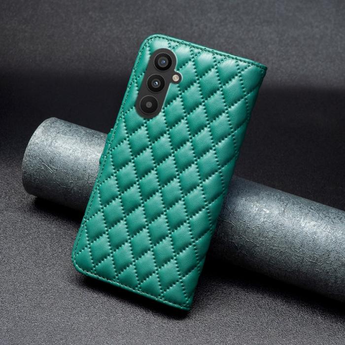 Bild 5,  Samsung Galaxy A25 5G Fodral Diamond Läder Grön - Teknikhallen.se
