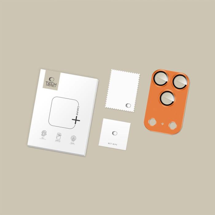Bild 2, Tech-Protect Tech-Protect iPhone 17 Pro Max Linsskydd CamFull Fit+ - Teknikhallen.se