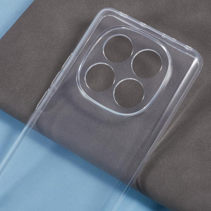 Bild 4,  Xiaomi Redmi Note 14 Pro/Pro Plus 5G Skal TPU Transparent - Teknikhallen.se