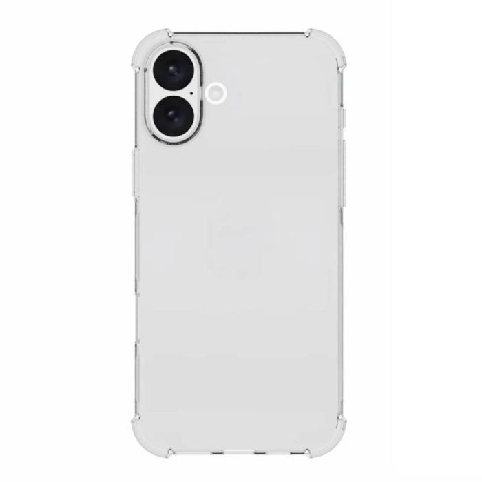 Bild 2,  iPhone 16 Shockproof Transparent TPU Skal - Teknikhallen.se