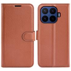  Xiaomi 17T Pro Fodral Litchi L&auml;der Brun - Teknikhallen.se
