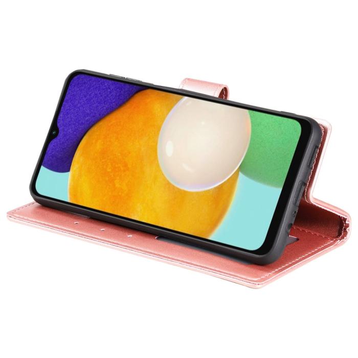 Bild 3,  Samsung Galaxy A54 5G Fodral Mandala Läder Roséguld - Teknikhallen.se