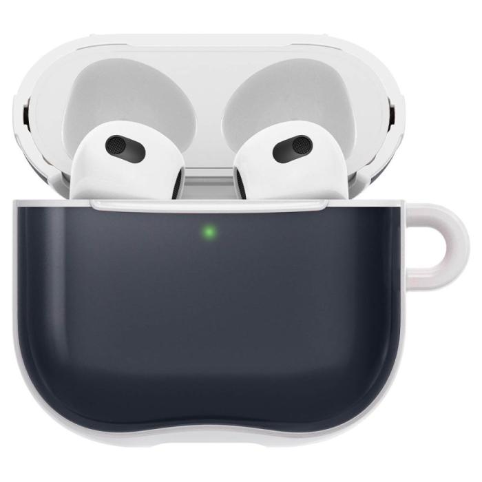 Bild 3, Spigen Spigen AirPods 4 Skal Classic C1 Graphite - Teknikhallen.se
