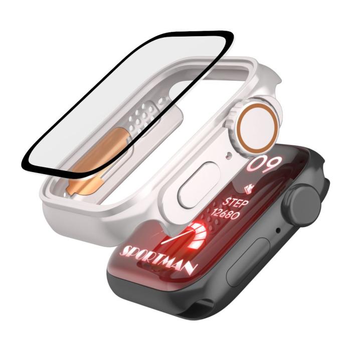 Bild 2, Tech-Protect Tech-Protect Appe Watch 45 mm Skal Defence360 Titanium - Teknikhallen.se