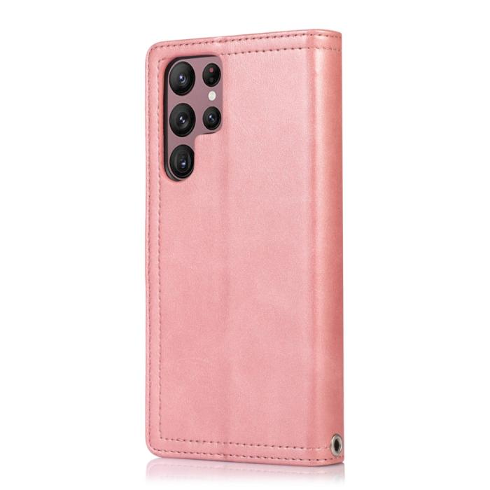 Bild 3,  Samsung Galaxy S22 Ultra Fodral Multifunktionellt Roséguld - Teknikhallen.se