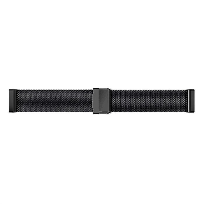 Bild 3,  Fitbit Versa 4/Sense 2 Klockarmband Milanese Svart - Teknikhallen.se