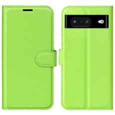  Google Pixel 8 Fodral Litchi Textur Gr&ouml;n - Teknikhallen.se