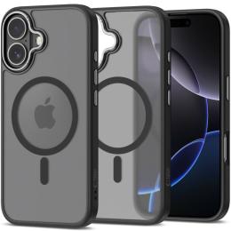 Tech-Protect Tech-Protect iPhone 17 Skal MagSafe MagEdge Matt Svart/Gunmetal - Teknikhallen.se