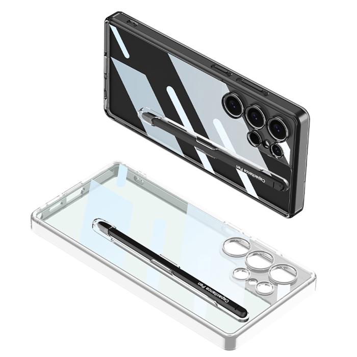 Bild 6, GKK GKK Galaxy S25 Ultra Skal Inkl. Penna Tonad Svart - Teknikhallen.se