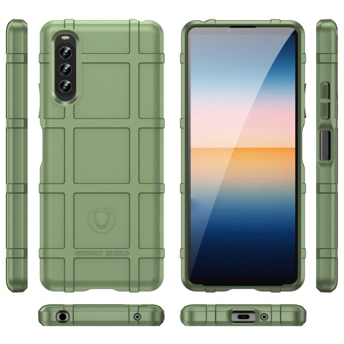 Bild 2,  Sony Xperia 10 IV Skal Robust Grön - Teknikhallen.se