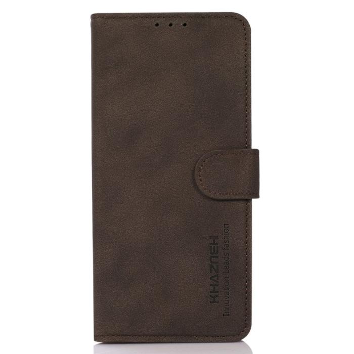 Bild 6, KHAZNEH KHAZNEH Samsung Galaxy S23 Plus Fodral Läder Brun - Teknikhallen.se