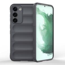  Samsung Galaxy S23 Skal Magic Shield M&ouml;rk Gr&aring; - Teknikhallen.se