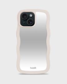 holdit holdit iPhone 15/14/13 Skal Wavy Light Beige Mirror - Teknikhallen.se