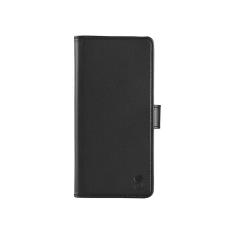 Gear GEAR Samsung Galaxy A02s Fodral L&auml;der Svart - Teknikhallen.se