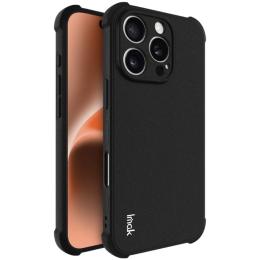 IMAK IMAK iPhone 16 Pro Skal Shockproof TPU Svart - Teknikhallen.se