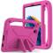  Samsung Galaxy Tab A11 / Tab A9 Skal EVA Kickstand Rosa - Teknikhallen.se