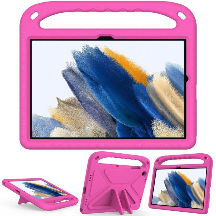 Bild 2,  Samsung Galaxy Tab A11 Plus / Tab A9 Plus Skal EVA Kickstand Rosa - Teknikhallen.se