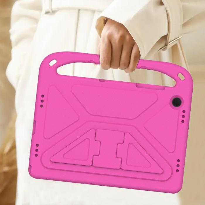 Bild 6,  Samsung Galaxy Tab A11 Plus / Tab A9 Plus Skal EVA Kickstand Rosa - Teknikhallen.se